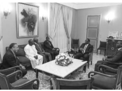 AUDIENCE AU PALAIS : Macky Sall reçoit le syndicat patronal de l’industrie hôtelière AUDIENCE AU PALAIS : Macky Sall reçoit le syndicat patronal de l’industrie hôtelière