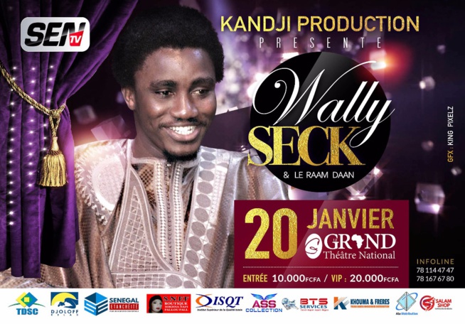 Wally Ballago Seck le 20 Janvier au grand theatre avec Kandji Production un événement pas comme les autres. REGARDEZ Wally Ballago Seck le 20 Janvier au grand theatre avec Kandji Production un événement pas comme les autres. REGARDEZ