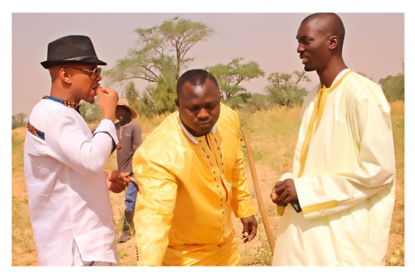 Modou Lô au baptême du fils de Yekini