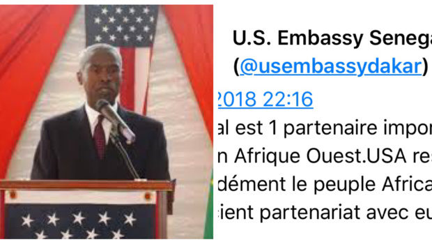 « Pays de merde » : l’ambassade des USA rectifie Trump et déclare respecter le Sénégal « Pays de merde » : l’ambassade des USA rectifie Trump et déclare respecter le Sénégal