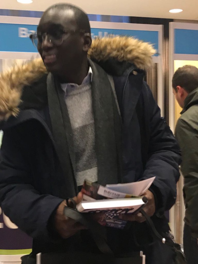 APAP NY 2018: Aida Samb avec le Label New African Production de Birane dans le Hall de Hilton Hotel APAP NY 2018: Aida Samb avec le Label New African Production de Birane dans le Hall de Hilton Hotel