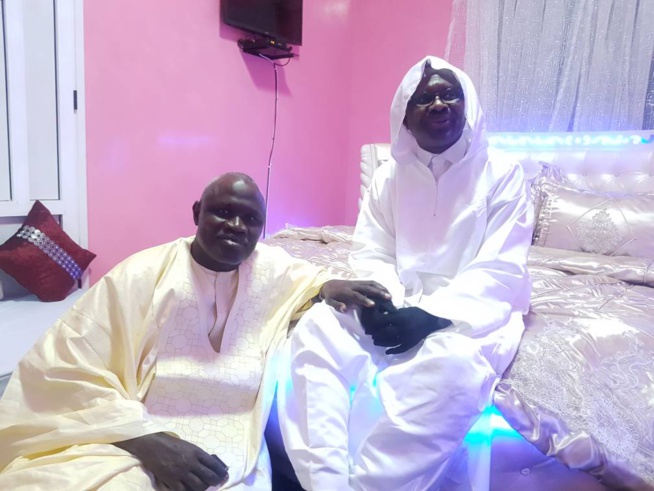 Arrêt sur image-Gaston Mbengue chez Serigne Modou Kara Arrêt sur image-Gaston Mbengue chez Serigne Modou Kara