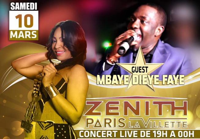JOUR J - 08 VIVIANE CHIDID À L'ASSAUT DU ZENITH LE 10 MARS 2018. LA FEMME À L'HONNEUR.