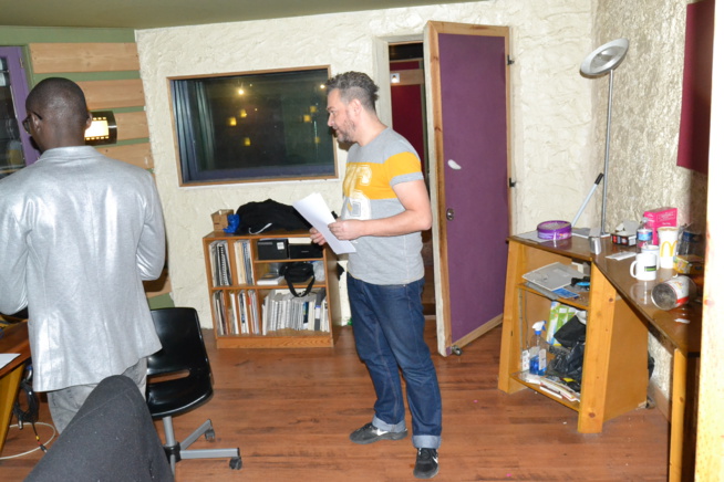 Quelle surprise nous réserve Pape Diou? En studio à Paris avec Alias. Quelle surprise nous réserve Pape Diou? En studio à Paris avec Alias.