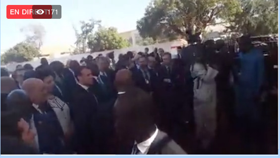 Suivez en direct sur leral.net la visite de chantier et la présentation de la maquette du TER par Emmanuel Macron et Macky Sall