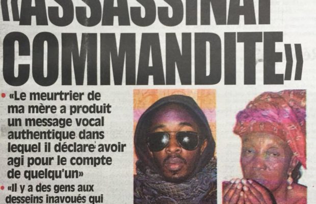 Adama Ba, Fils de Feue Fatoumata Moctar Ndiaye : «Le meurtrier de ma mère a produit un message vocal dans lequel il… Adama Ba, Fils de Feue Fatoumata Moctar Ndiaye : «Le meurtrier de ma mère a produit un message vocal dans lequel il…
