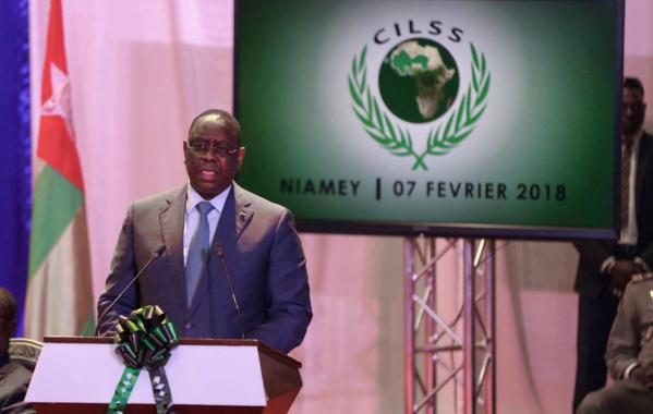 Photos: Le Président Macky Sall à Niamey pour l'ouverture de la 18e conférence des Chefs d'Etat et de Gouvernement