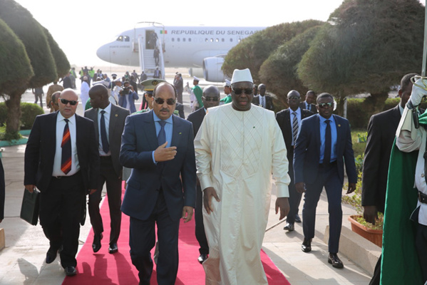 Macky Sall bien accueilli à Nouakchott Macky Sall bien accueilli à Nouakchott