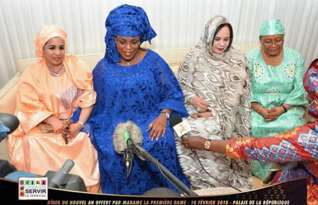 Dîner du nouvel an offert par la Première Dame, Madame Marème SALL, Les plus belles Sagnsé Sénégalaises au …