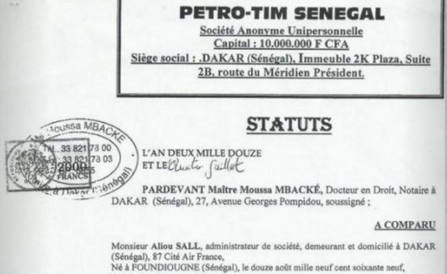 Octroi et cession des permis- Affaire Petro-Tim : Une cascade de forfaitures Octroi et cession des permis- Affaire Petro-Tim : Une cascade de forfaitures