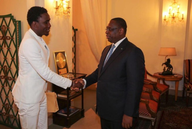 Wally Seck déclare sa flamme à Macky Sall Wally Seck déclare sa flamme à Macky Sall