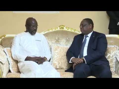 George Weah attendu à 17 h pour "une visite de travail et d'amitié" George Weah attendu à 17 h pour "une visite de travail et d'amitié"