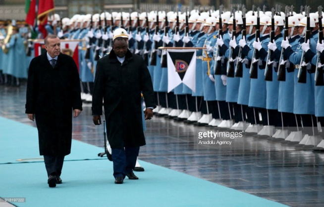 Regardez comment le président Turc a ridiculisé le président Gambien
