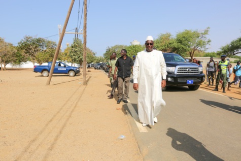 Macky Sall à Popenguine