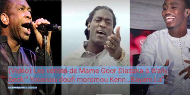 Wally Seck : « Je veux dépasser Youssou Ndour » Mame Gor clash sévèrement Wally Seck : « Je veux dépasser Youssou Ndour » Mame Gor clash sévèrement