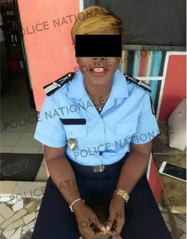 La Dame Fatou se faisait passer pour une capitaine de police. La Dame Fatou se faisait passer pour une capitaine de police.