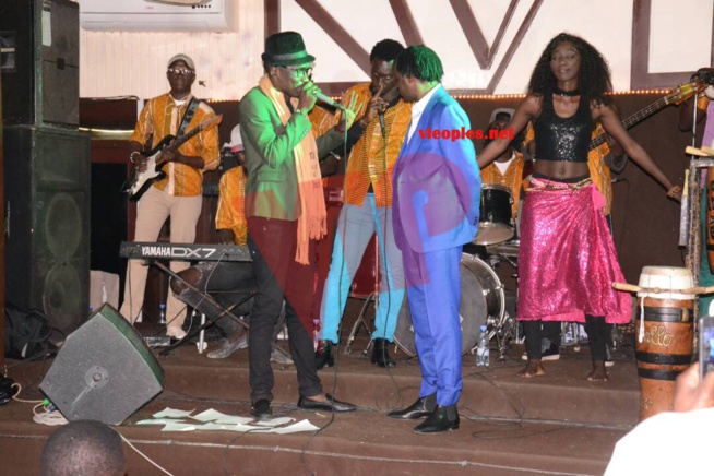 ANNIVERSAIRE Demba Guissé, Baba Maal et Pape Diouf en guest star au Five sur la Rte des Almadies. ANNIVERSAIRE Demba Guissé, Baba Maal et Pape Diouf en guest star au Five sur la Rte des Almadies.