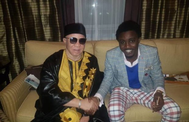 L’artiste planétaire Salif Keita avec Wally Seck des choses se préparent L’artiste planétaire Salif Keita avec Wally Seck des choses se préparent