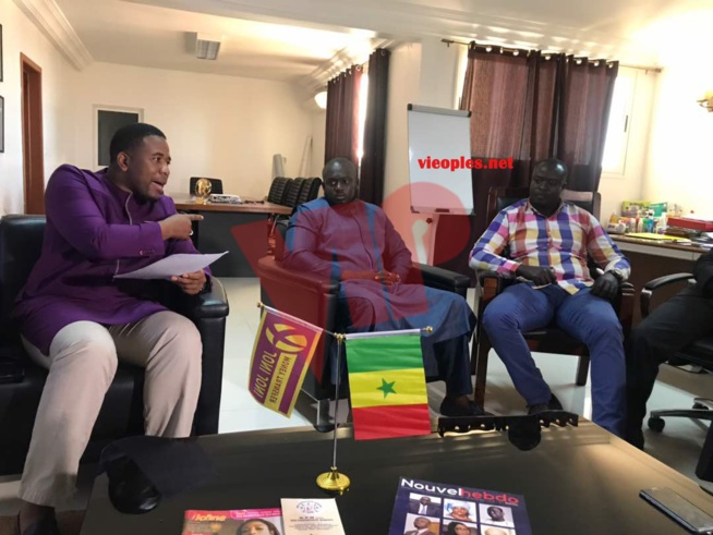 EXCLUSIFVIPEOPLES: Assane Ndiaye Baol production présente ses excuses chez Clédor Guéye le patron de BOSS organisateur du combat Ama Baldé Papa Sow.