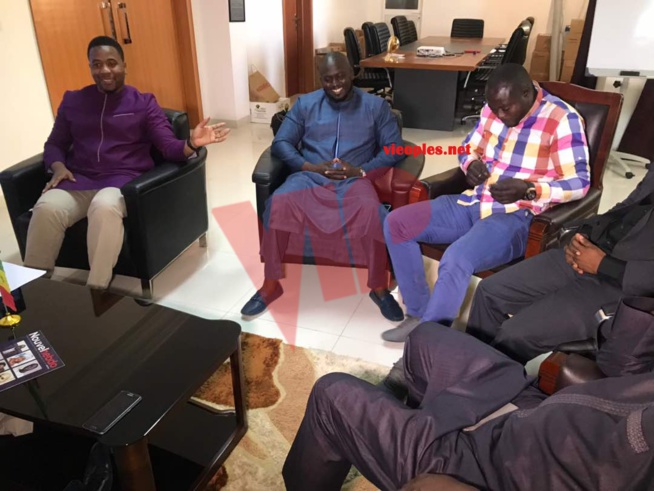 EXCLUSIFVIPEOPLES: Assane Ndiaye Baol production présente ses excuses chez Clédor Guéye le patron de BOSS organisateur du combat Ama Baldé Papa Sow.