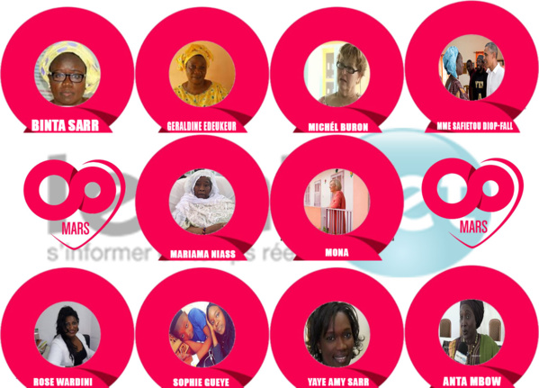 Journée de la Femme 2018 : les 10 femmes les plus influentes dans le social au Sénégal Journée de la Femme 2018 : les 10 femmes les plus influentes dans le social au Sénégal