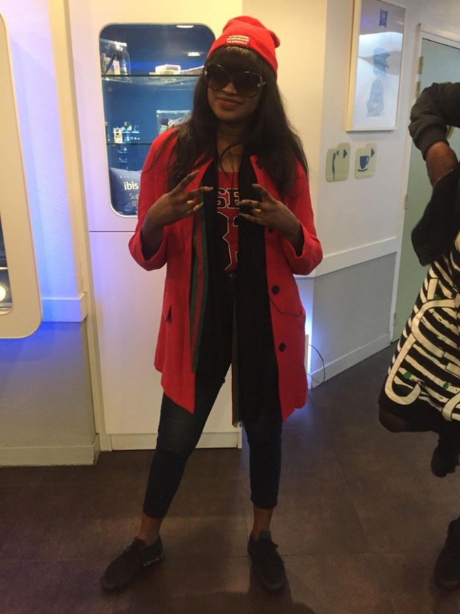 Kiné Badiane plus belle que jamais à Paris Kiné Badiane plus belle que jamais à Paris