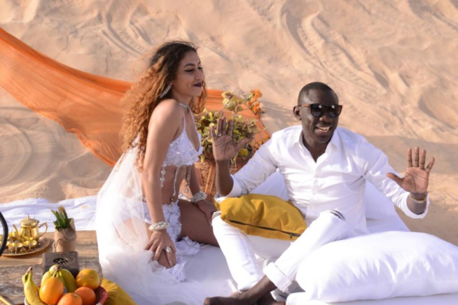 EXCLUSIF: Les 85 first images du tournage de la vidéo explosive du nouvel album "ENJOY"de Pape Diouf,qui vient d'enregistrer 40 000 commandes à 48H de sa sortie