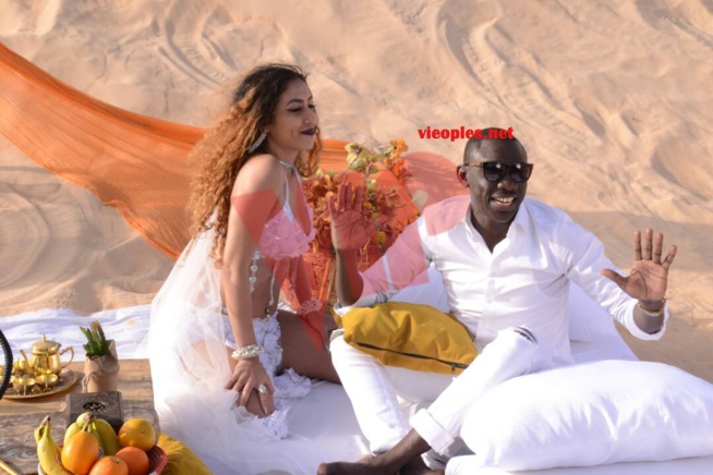 EXCLUSIF: Les 85 first images du tournage de la vidéo explosive du nouvel album "ENJOY"de Pape Diouf,qui vient d'enregistrer 40 000 commandes à 48H de sa sortie