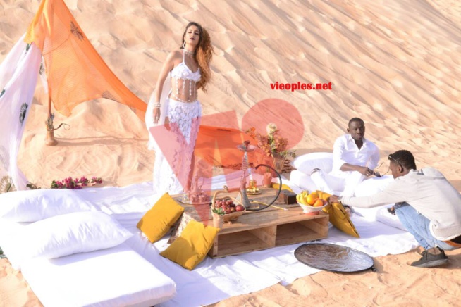 EXCLUSIF: Les 85 first images du tournage de la vidéo explosive du nouvel album "ENJOY"de Pape Diouf,qui vient d'enregistrer 40 000 commandes à 48H de sa sortie