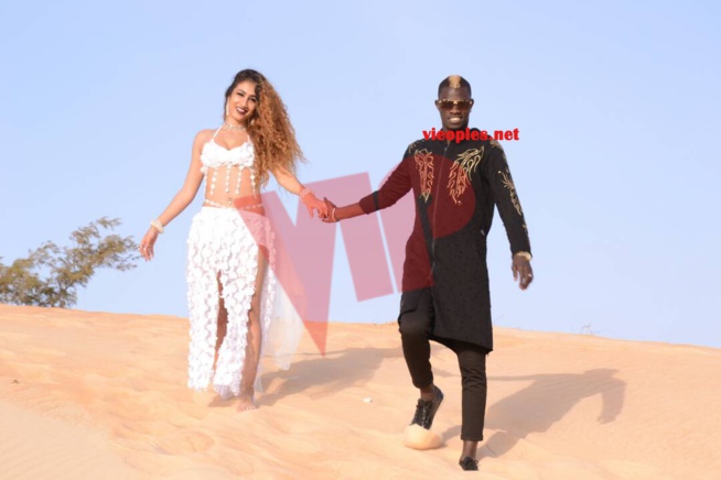 EXCLUSIF: Les 85 first images du tournage de la vidéo explosive du nouvel album "ENJOY"de Pape Diouf,qui vient d'enregistrer 40 000 commandes à 48H de sa sortie