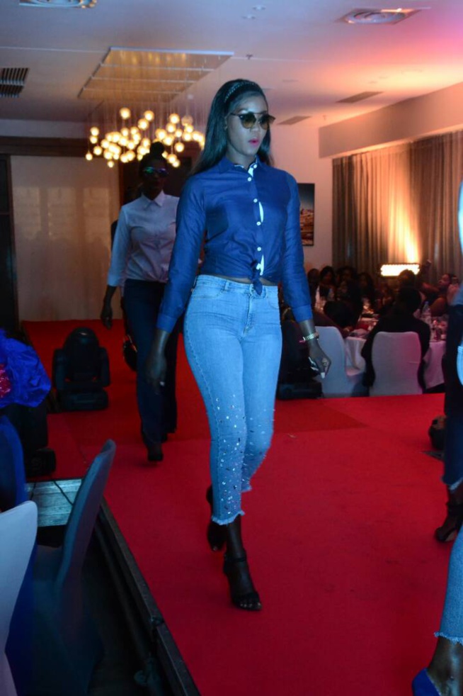 En images de la nouvelle collection de MATA STYLE OUEST FOIRE au Gala Tapis Rouge Chic & Élégant à l'hôtel Pullman dakar.