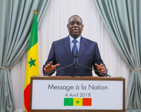 Intégralité du message à la Nation du Président Macky Sall à l'occasion de la fête de l'indépendance Intégralité du message à la Nation du Président Macky Sall à l'occasion de la fête de l'indépendance