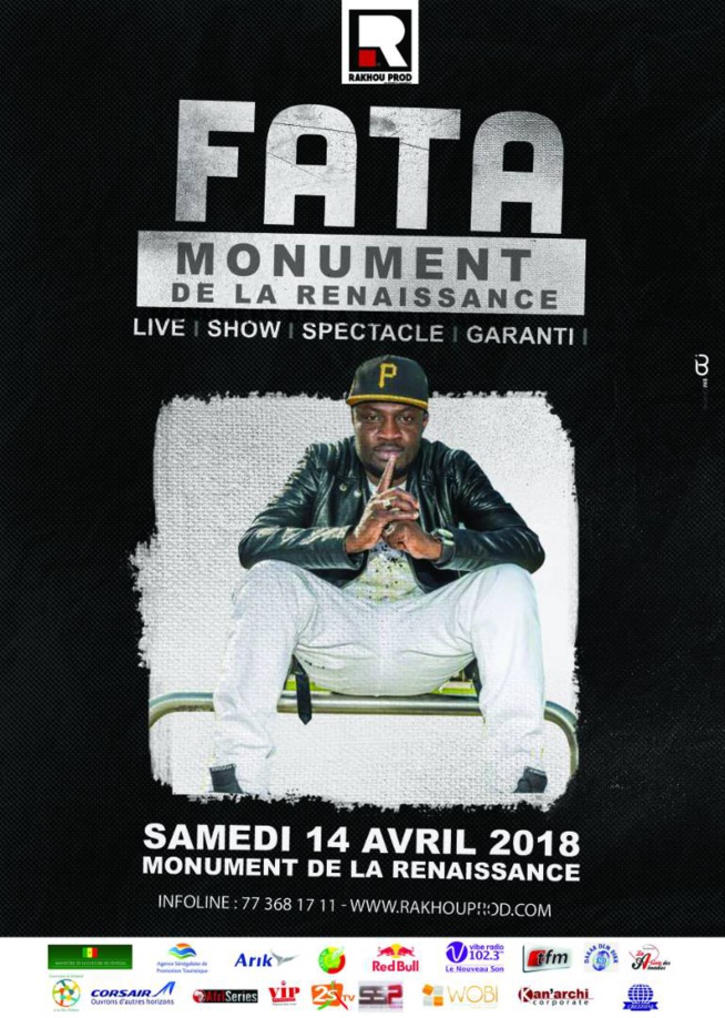 Dip Doundou, Mabo, Fata, TNT vous donnent rendez-vous le 14 Avril au Monument de la renaissance avec l'artiste Nigerian TEKNO. Dip Doundou, Mabo, Fata, TNT vous donnent rendez-vous le 14 Avril au Monument de la renaissance avec l'artiste Nigerian TEKNO.