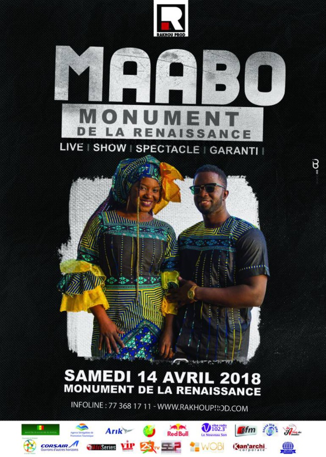 Dip Doundou, Mabo, Fata, TNT vous donnent rendez-vous le 14 Avril au Monument de la renaissance avec l'artiste Nigerian TEKNO. Dip Doundou, Mabo, Fata, TNT vous donnent rendez-vous le 14 Avril au Monument de la renaissance avec l'artiste Nigerian TEKNO.