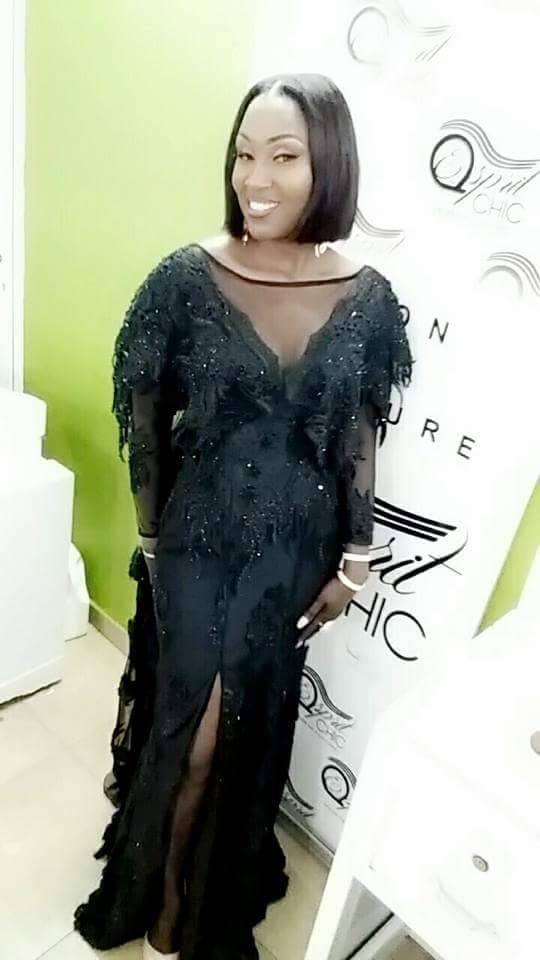 Ndeye Fatou Ndiaye la styliste patronne de Diodio Couture ravissante au gala des Cauris D'or 2018