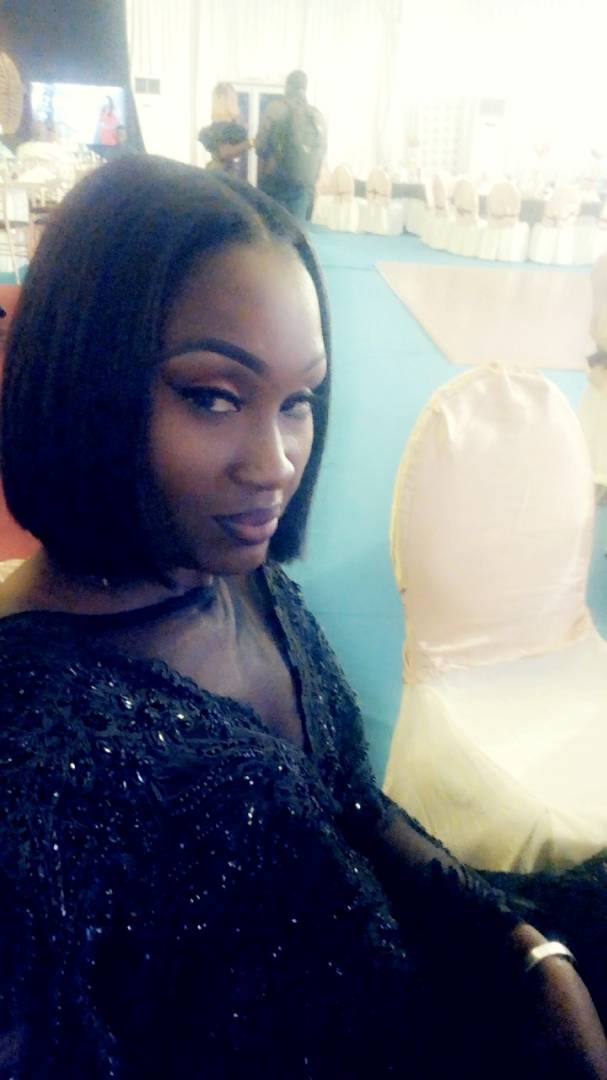 Ndeye Fatou Ndiaye la styliste patronne de Diodio Couture ravissante au gala des Cauris D'or 2018