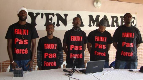 Le mouvement Y en marre reprend du service Le mouvement Y en marre reprend du service