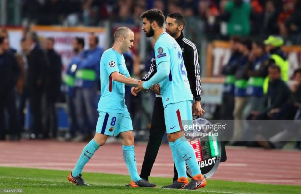 La surprenante réaction de Iniesta après l’élimination du Barça La surprenante réaction de Iniesta après l’élimination du Barça