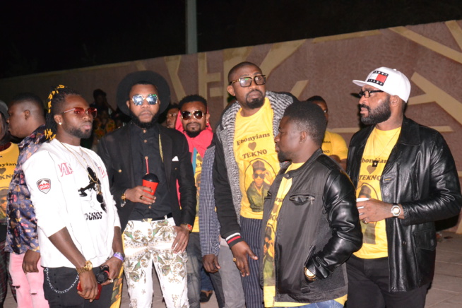 TEKNO en live au Monument de la renaissance: Les premières parties, FATA, OUZIN KEITA, MABO