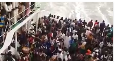 Vidéo: Serigne Moustapha Sy a fêté le 25 mars en croisière avec ses talibés