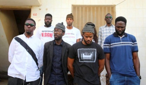 Sept membres du mouvement Y en a marre arrêtés Sept membres du mouvement Y en a marre arrêtés