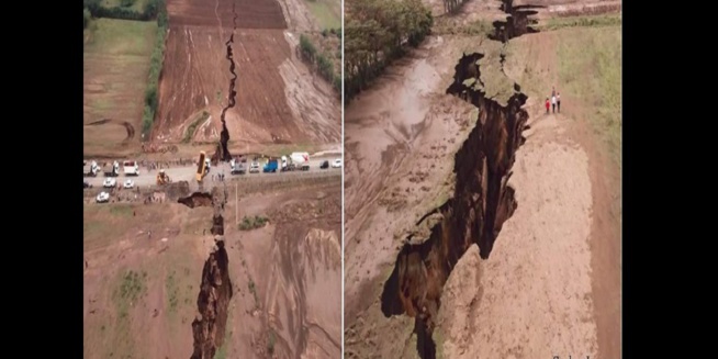 Afrique: les experts révèlent des preuves que le continent se divise en deux (vidéo) Afrique: les experts révèlent des preuves que le continent se divise en deux (vidéo)