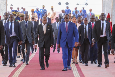 José Màrio Vaz, Président de la République de Guinée Bissau, a effectué ce 24 avril 2018, une visite d'amitié au Sénégal