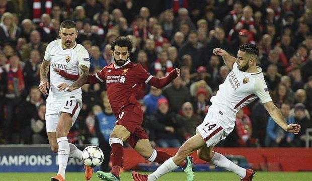 (Vidéo) (5-0): Liverpool donne la leçon à la Roma, Salah impliqué dans tous les buts