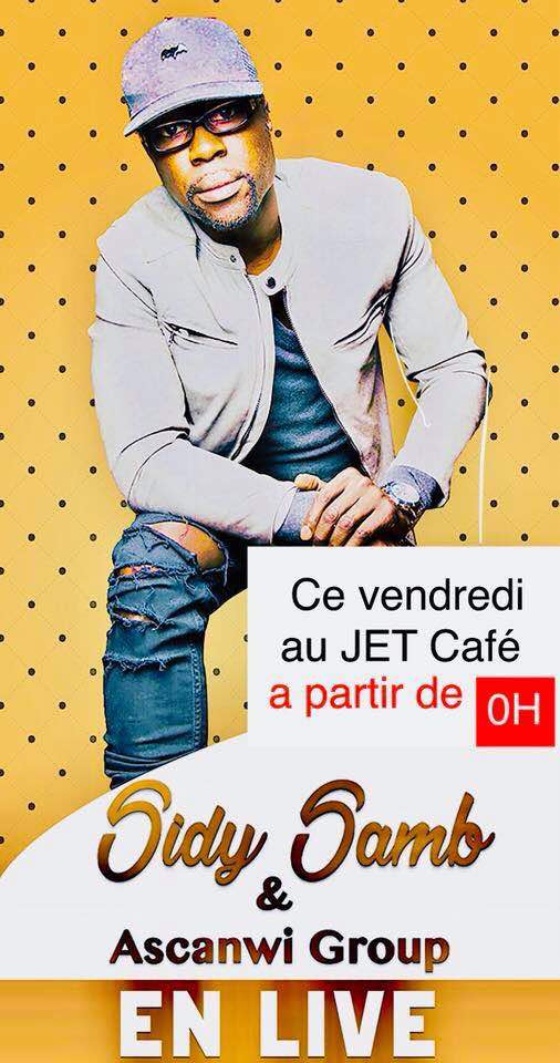 Rappel à dieu de Habib Faye: Sidy Samb annule son concert de ce vendredi au Jet Café.