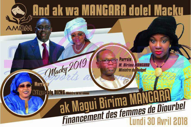 Le mouvement "AND AK WA MANGARA DOLEL MACKY" à Diourbel ce lundi pour le financement des femmes.