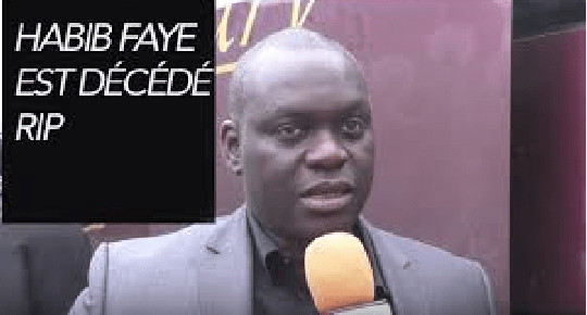 ALJOUMA MOUBARAK. information sur décès HABIB FAYE