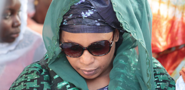 Oumou Paulel Mbaye la veuve de Habib Faye inconsolable Oumou Paulel Mbaye la veuve de Habib Faye inconsolable