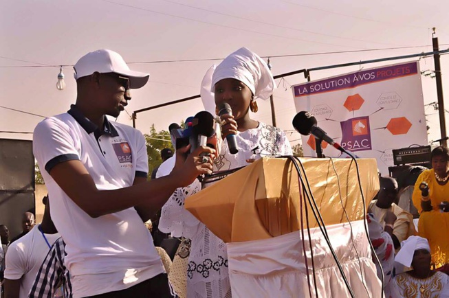 AND AK WA MANGARA DOLEL MACKY de Maguy Mangara réussit le pari de la mobilisation à Diourbel.