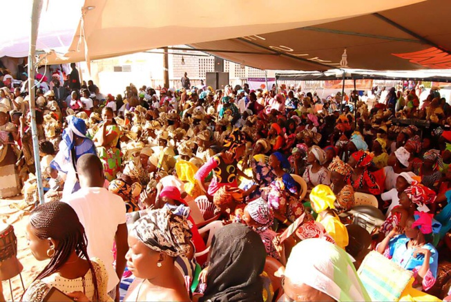 AND AK WA MANGARA DOLEL MACKY de Maguy Mangara réussit le pari de la mobilisation à Diourbel.